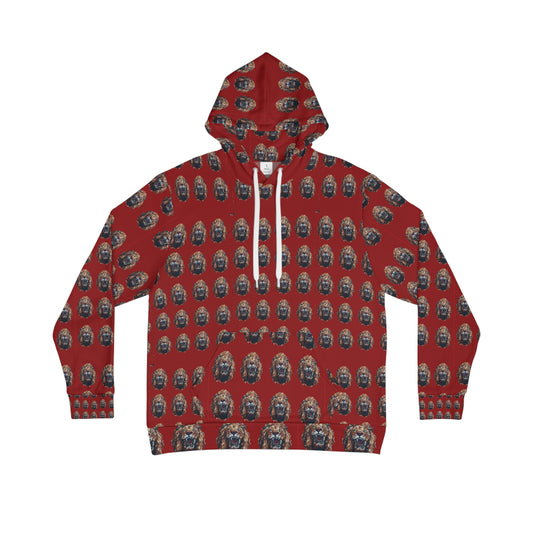 Rachvid Wears Men's All-Over-Print Hoodie