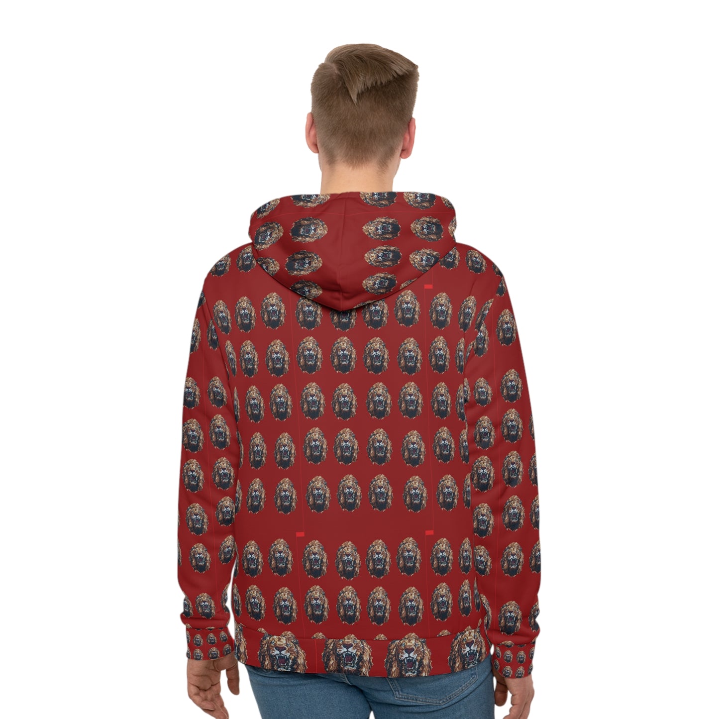 Rachvid Wears Men's All-Over-Print Hoodie