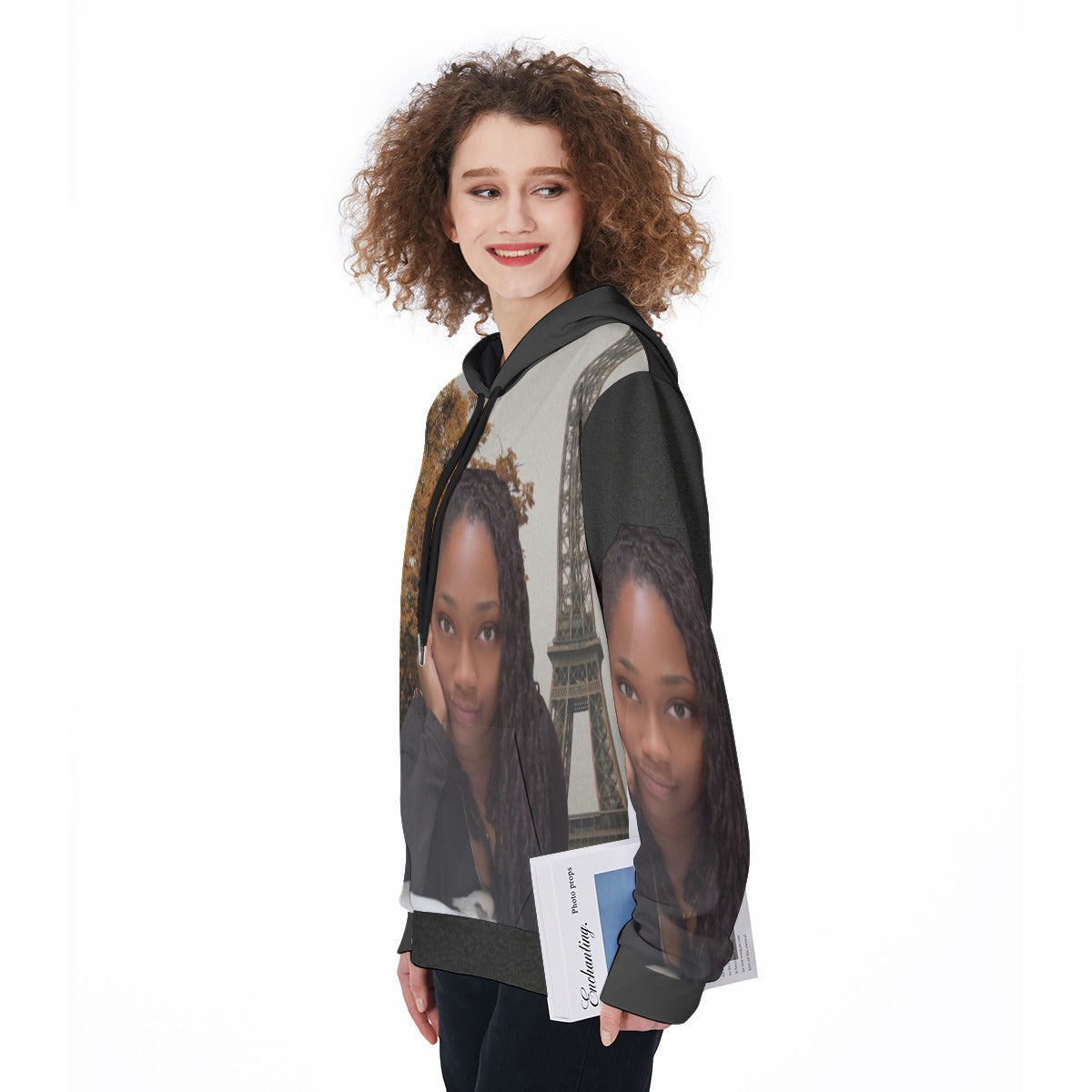 Maria All-Over Print Women's Heavy Fleece Hoodie