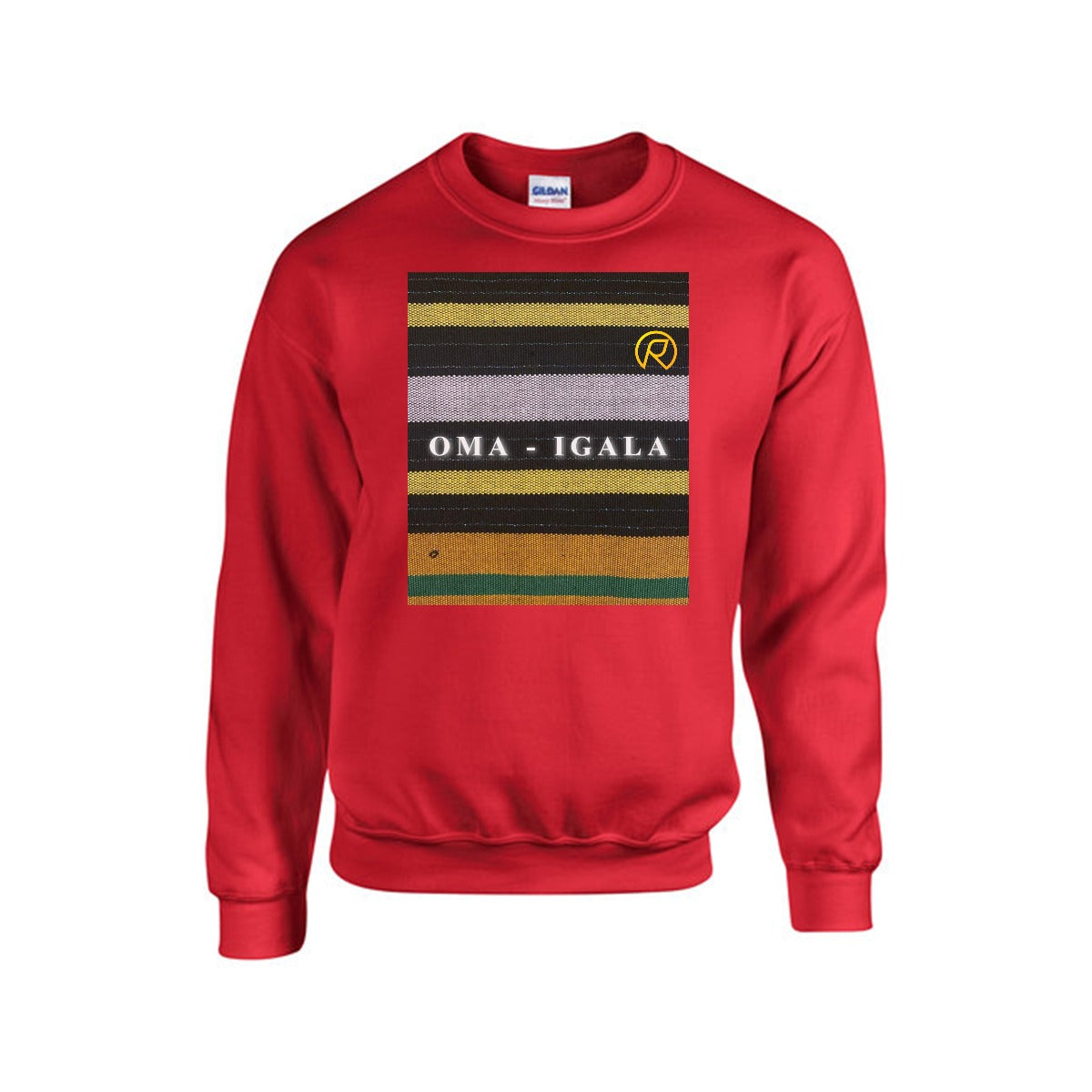 Rachvid Igala Men's Sweatshirt For The USA |Gildan 18000 Single DTF