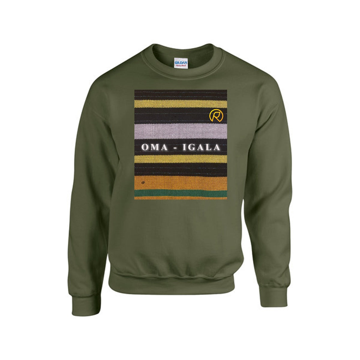 Rachvid Igala Men's Sweatshirt For The USA |Gildan 18000 Single DTF