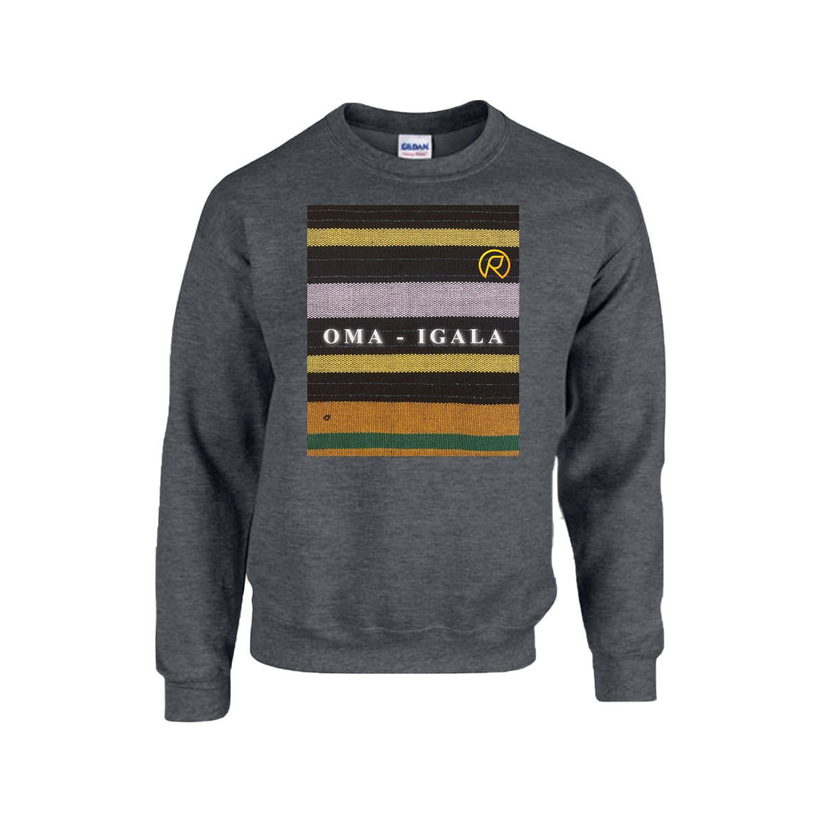 Rachvid Igala Men's Sweatshirt For The USA |Gildan 18000 Single DTF