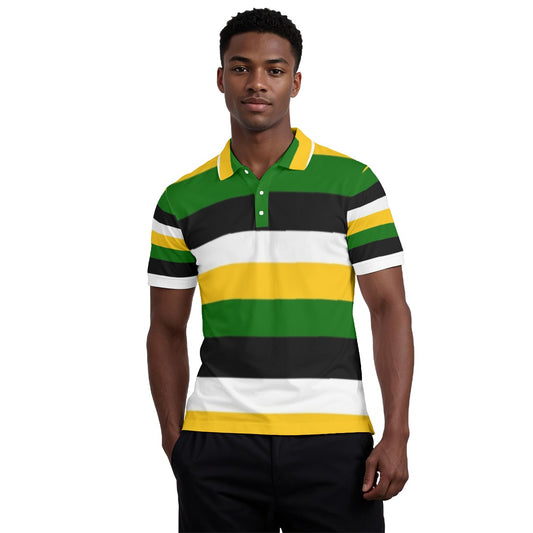 Rachvid Igala All-Over Print Men's Polo Collar Jersey