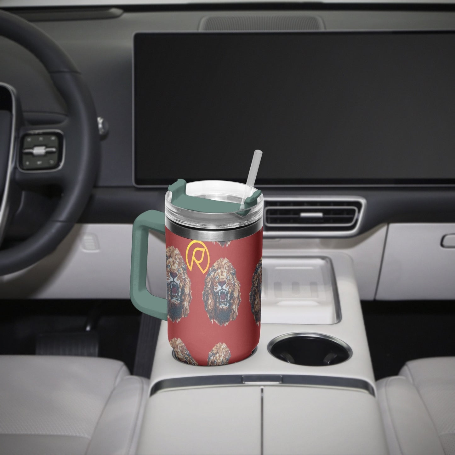 1102. Rachvid Isi-Agu 40oz Car Tumbler Cup