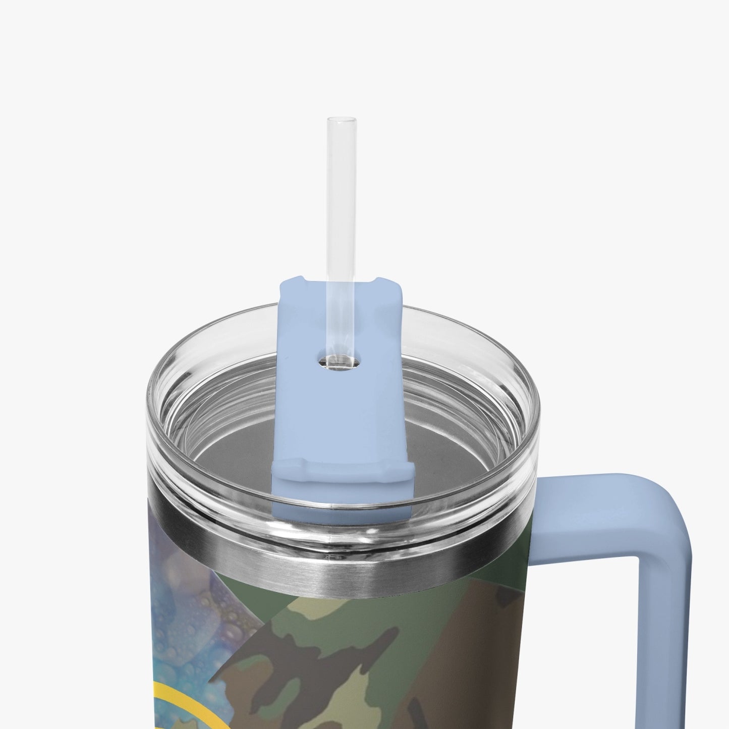 1102. Rachvid Camouflage 40oz Car Tumbler Cup