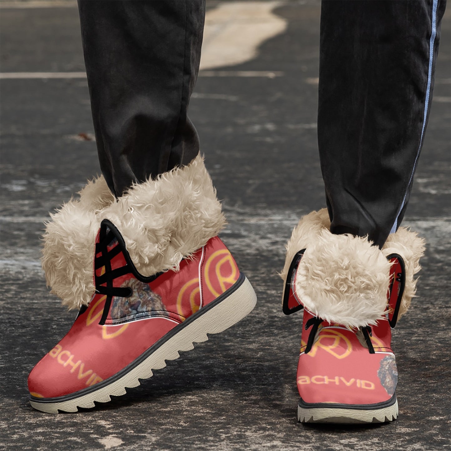 477. Rachvid  Cotton-pad Fur Lining Boots