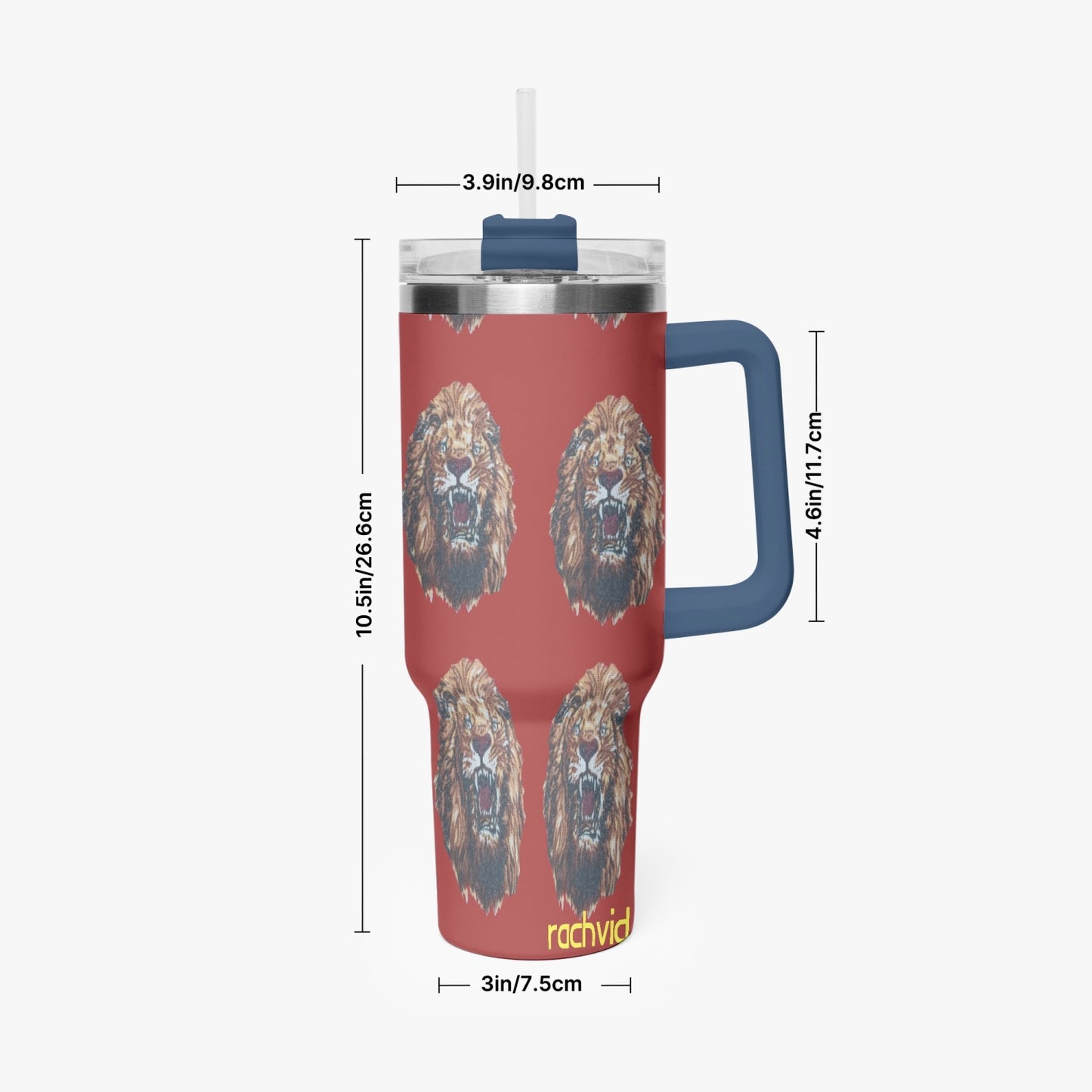 1102. Rachvid Isi-Agu 40oz Car Tumbler Cup