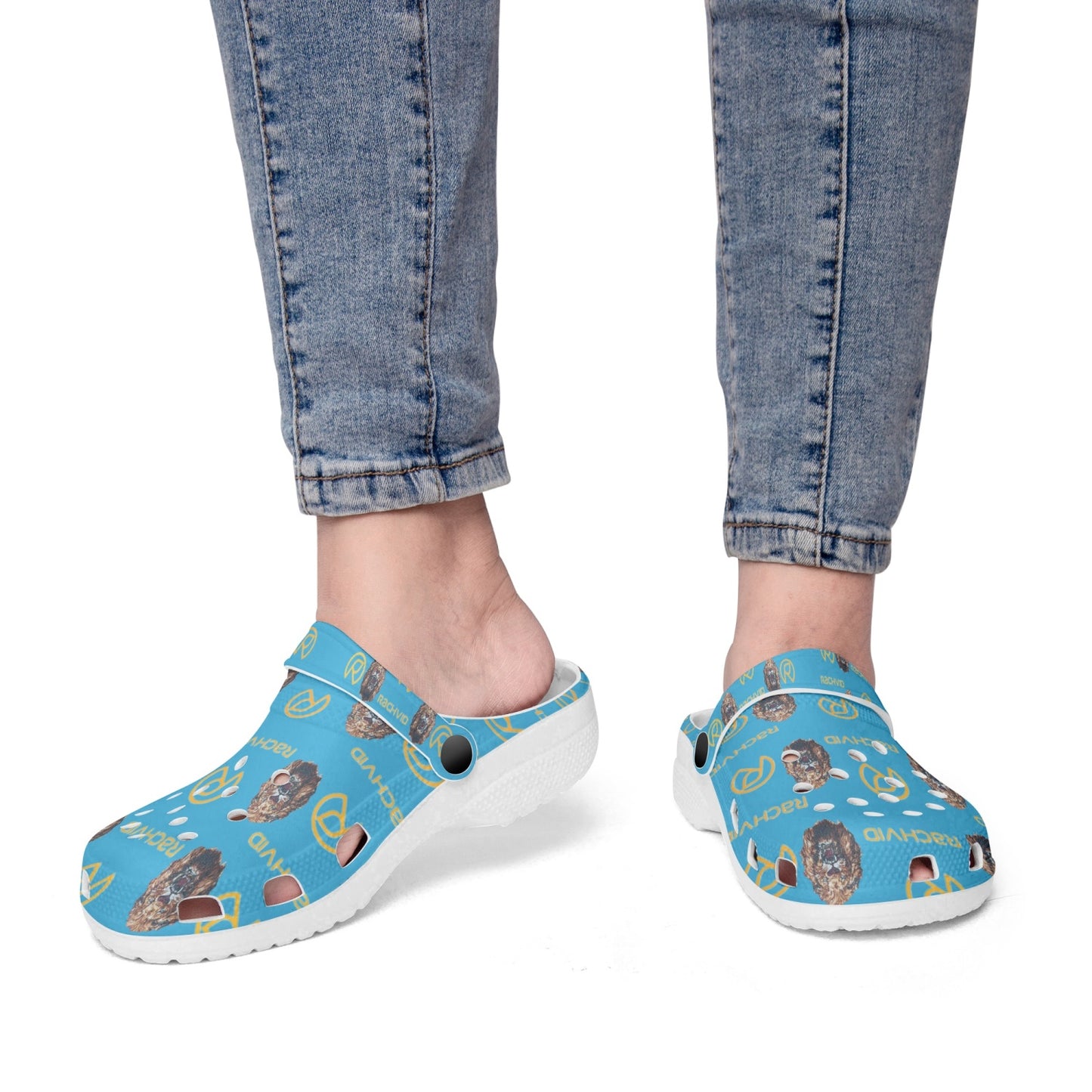 413. All Over Printed Clogs