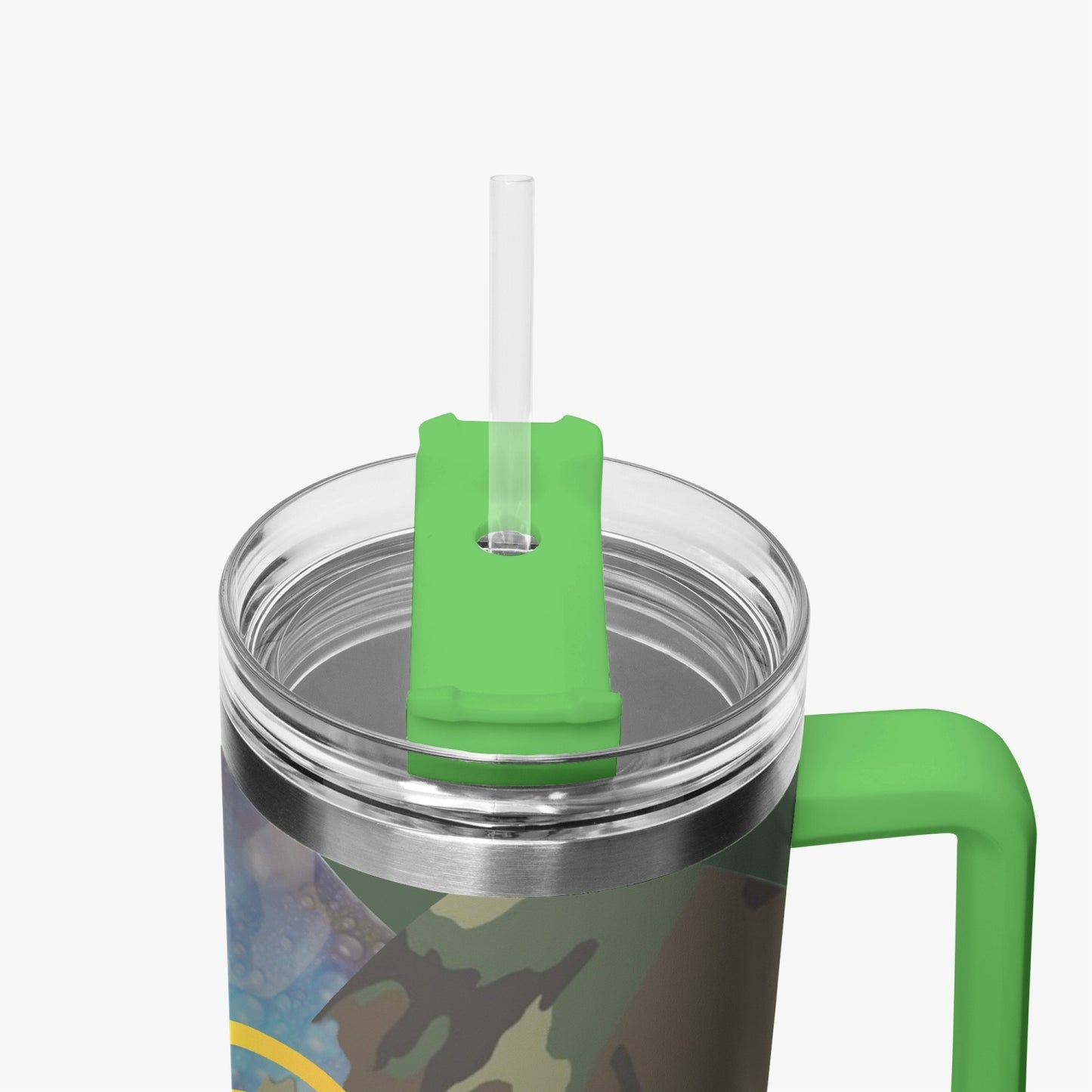 1102. Rachvid Camouflage 40oz Car Tumbler Cup