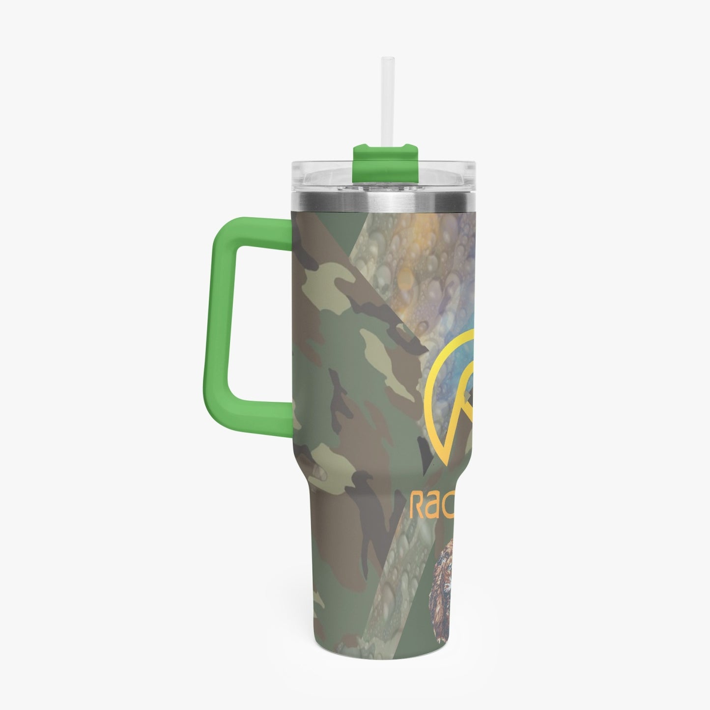 1102. Rachvid Camouflage 40oz Car Tumbler Cup