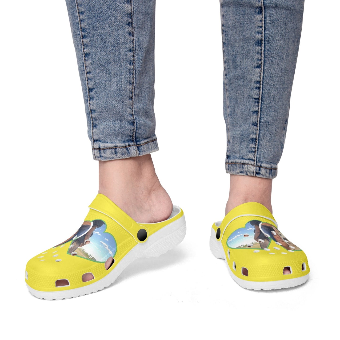 413. All Over Printed Clogs