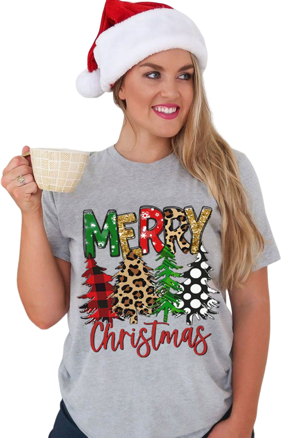 Santa Squad Christmas Graphic T Shirt