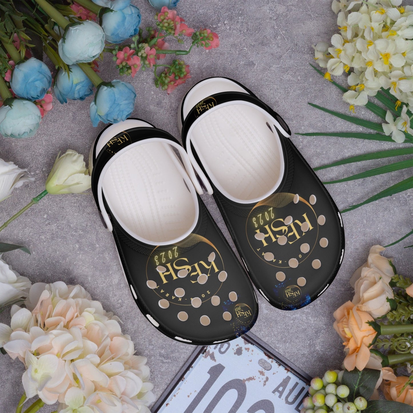 626. Rachvid KESH 24 KARAT Kids Clogs