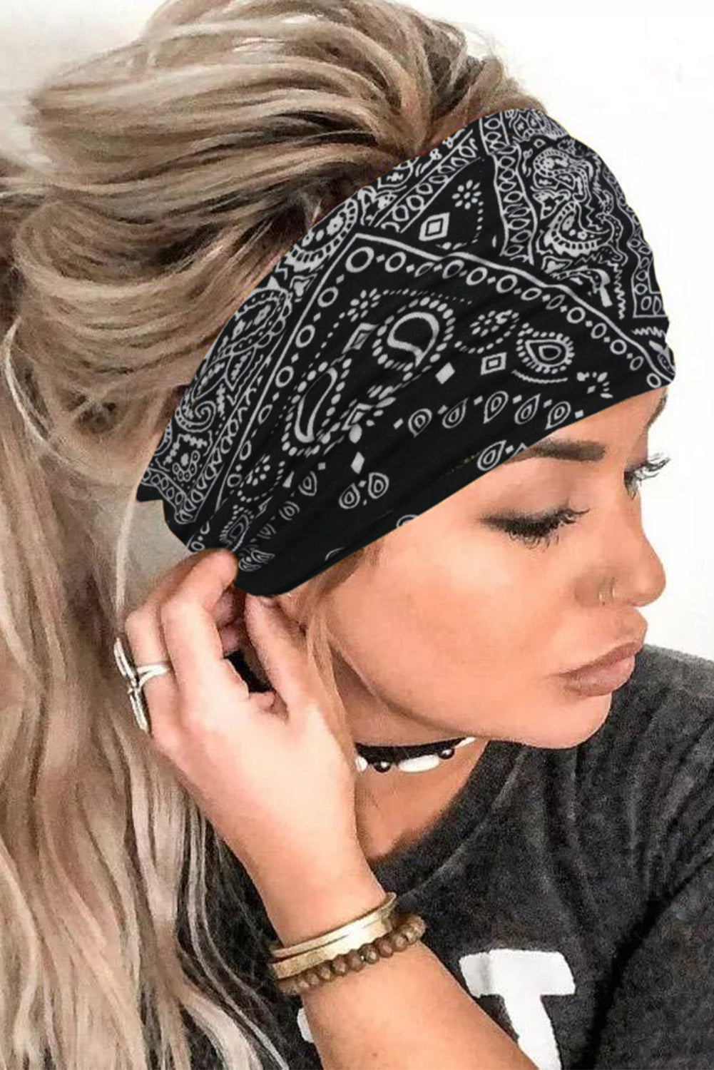 Bohemian Printed Hairband