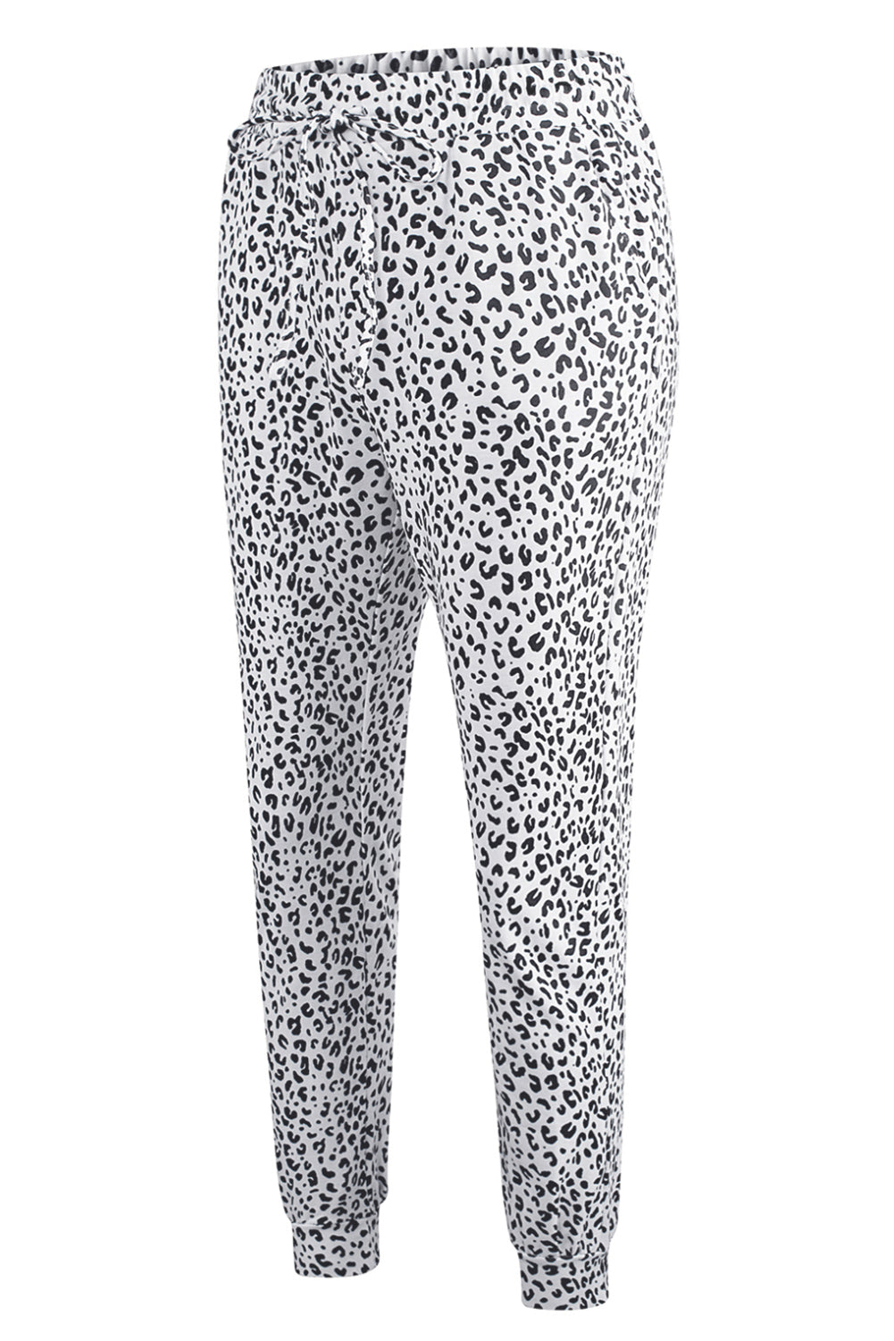 Leopard Pocket Breezy Drawstring Joggers