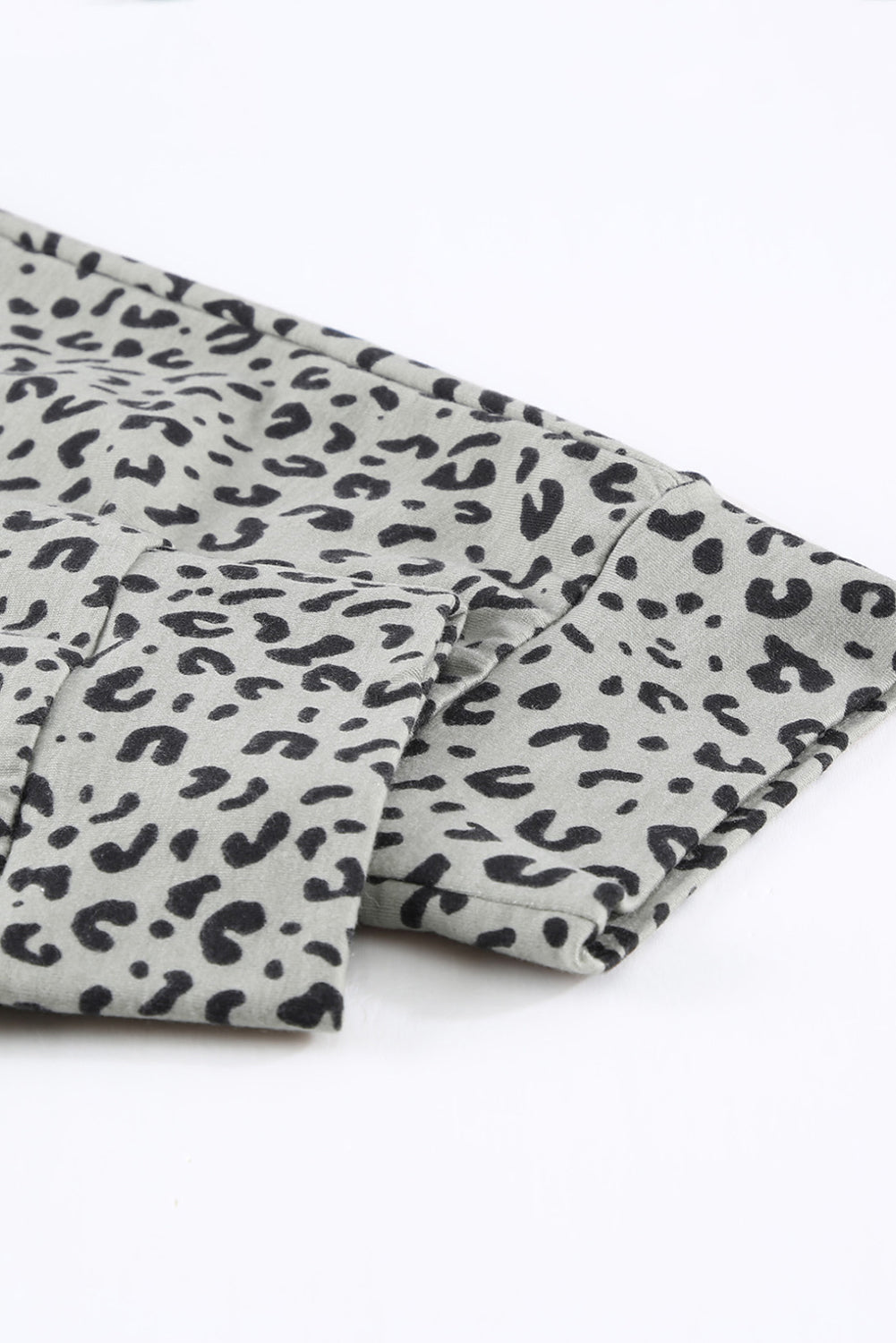 Leopard Pocket Breezy Drawstring Joggers