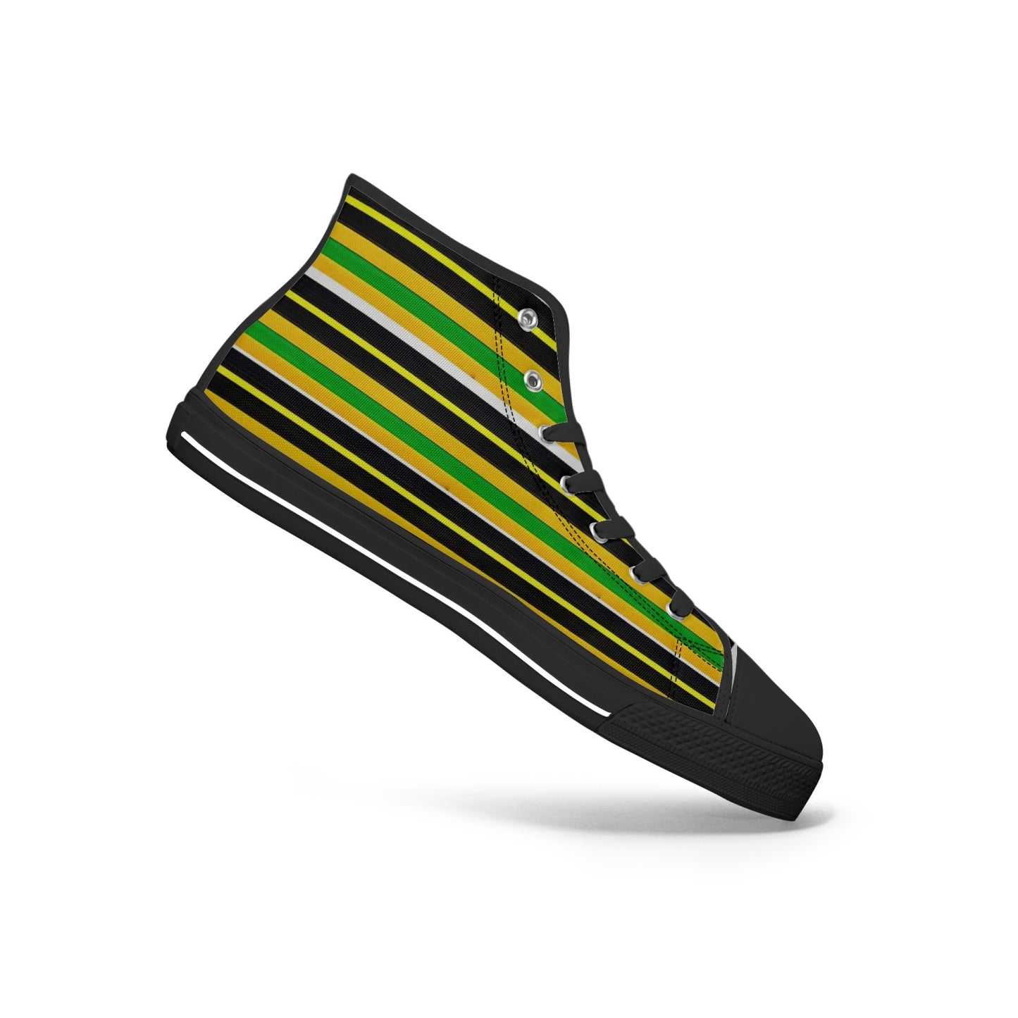 400. New High-top Canvas Shoes - Tongue Printable