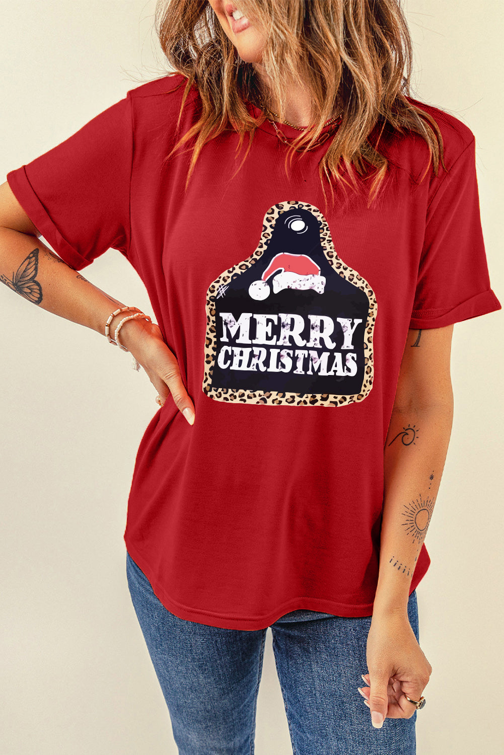 Santa Squad Christmas Graphic T Shirt