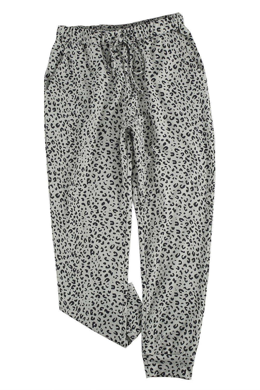 Leopard Pocket Breezy Drawstring Joggers