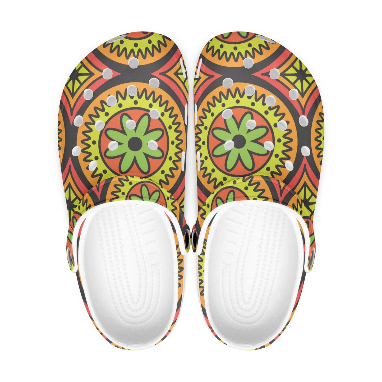 413. All Over Printed Clogs