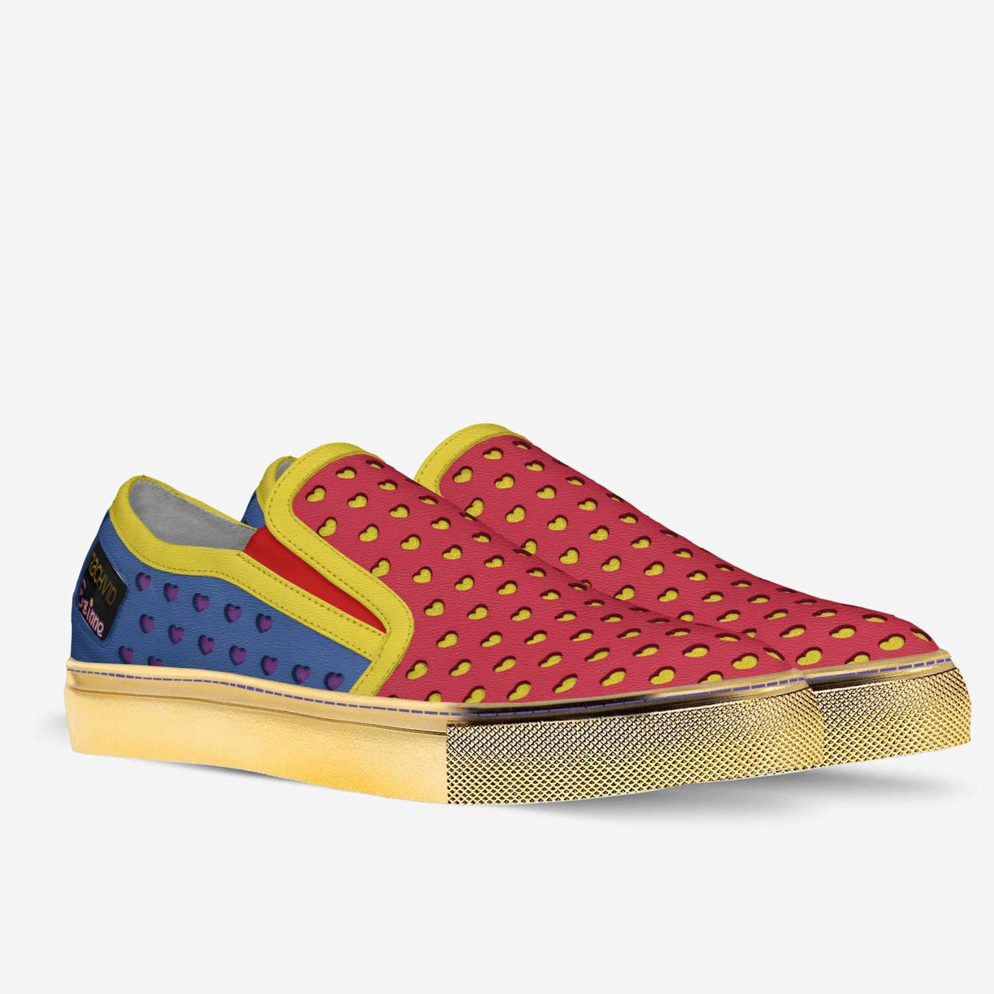 RACHVID EZINNE HEARTS SLIP-ON