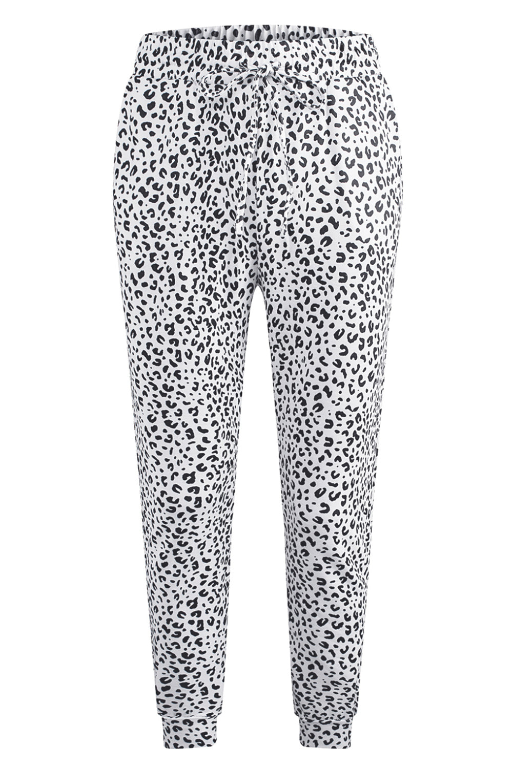 Leopard Pocket Breezy Drawstring Joggers