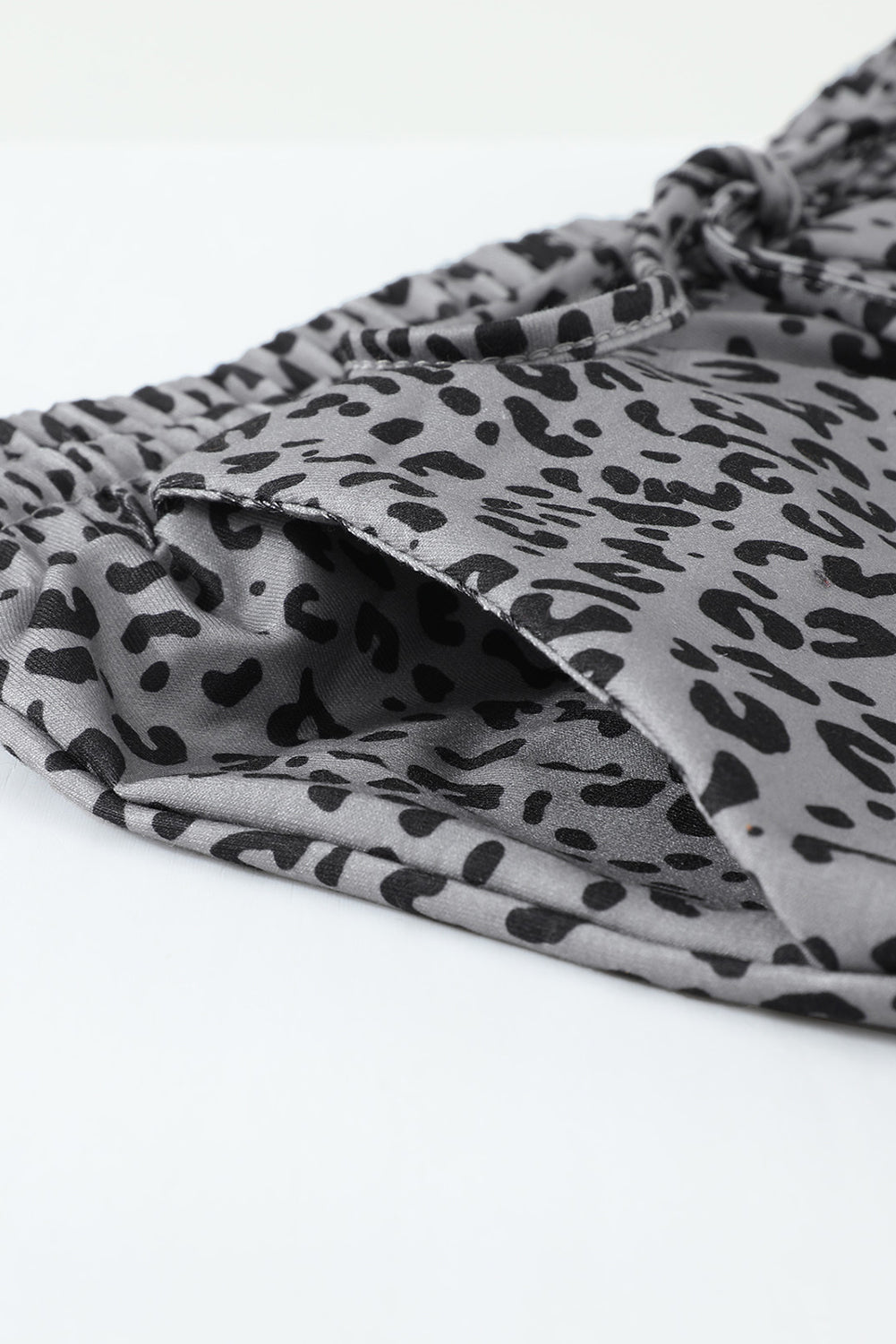 Leopard Pocket Breezy Drawstring Joggers